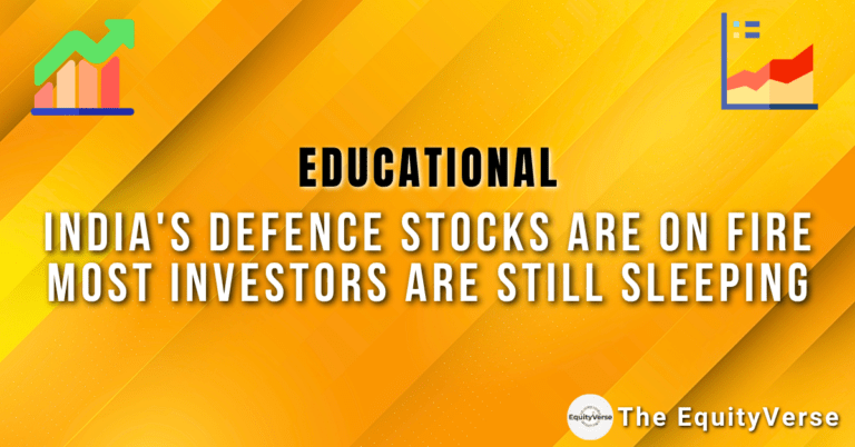 India’s Defence Stocks Are on Fire — Most Investors Are Still Sleeping